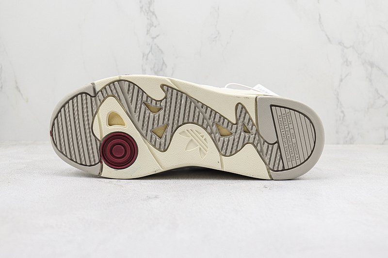 Adidas Post Up "White/Beige/Burgundy" фото № 8