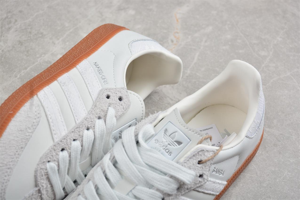 Naked Copenhagen x Adidas Originals Samba OG "White" фото № 8