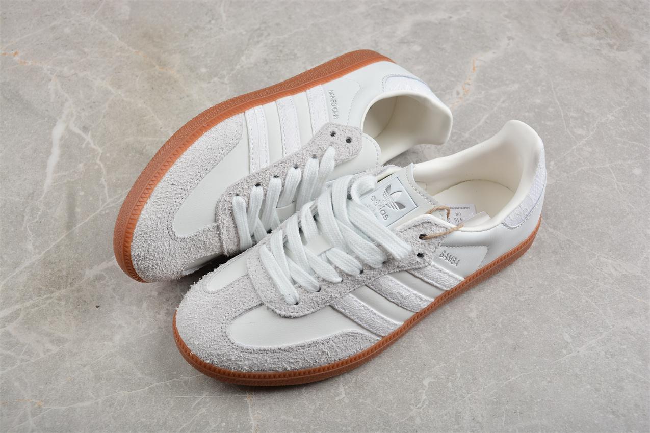 Naked Copenhagen x Adidas Originals Samba OG "White" фото № 6