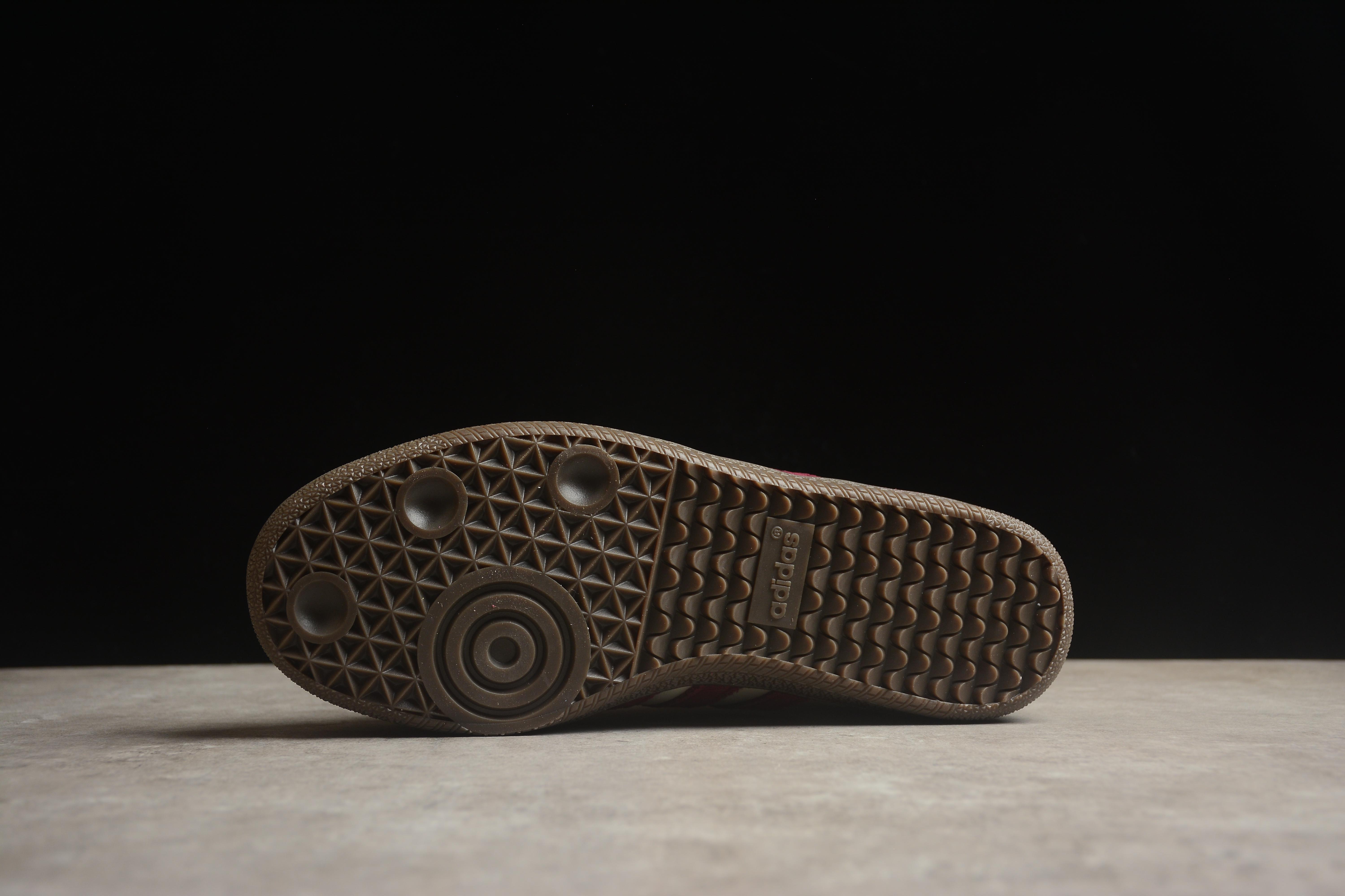 Adidas Samba OG "Putty Grey Maroon" фото № 4