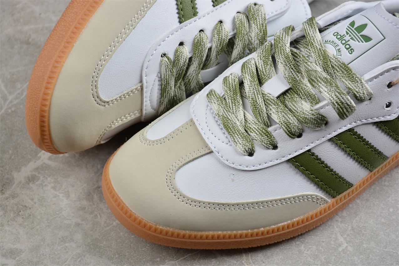 Adidas Samba OG "White/Green" фото № 7