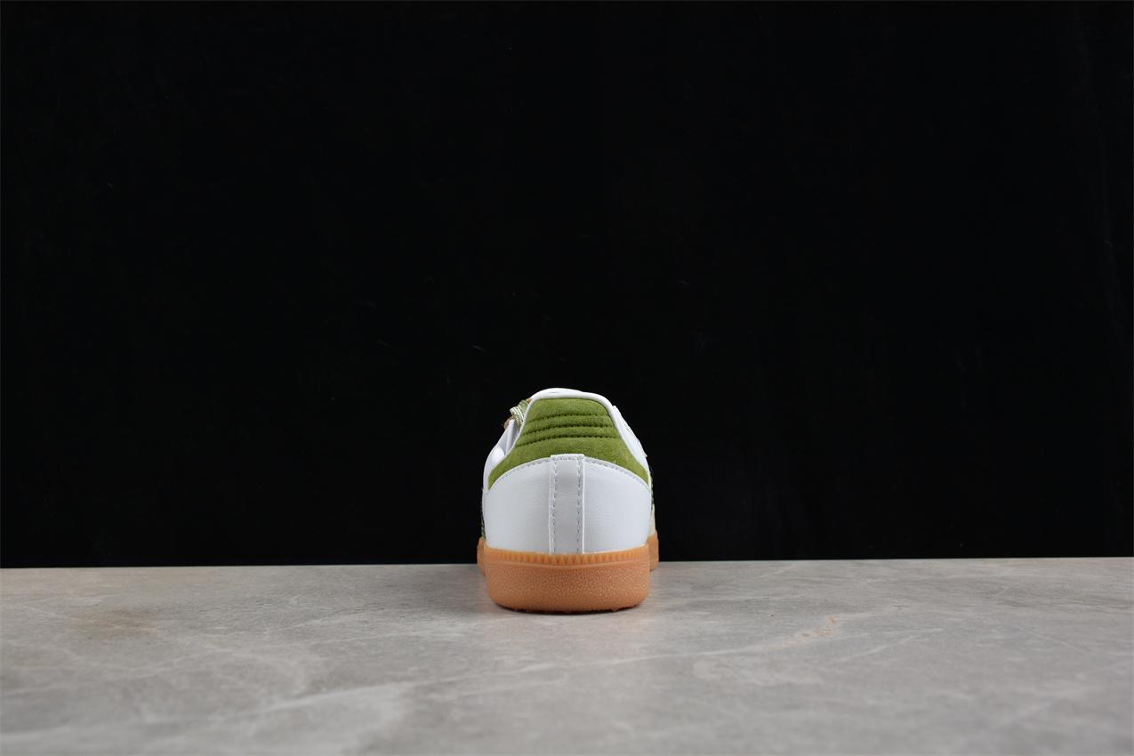 Adidas Samba OG "White/Green" фото № 5