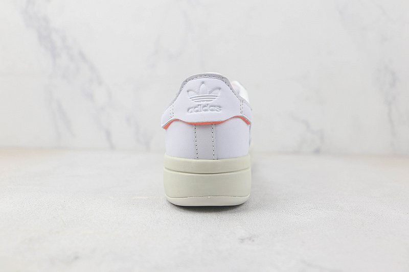 Adidas Samba "Cloud White/Orange" фото № 9