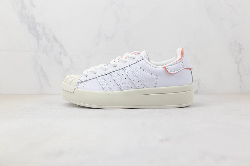 Adidas Samba "Cloud White/Orange" фото № 2