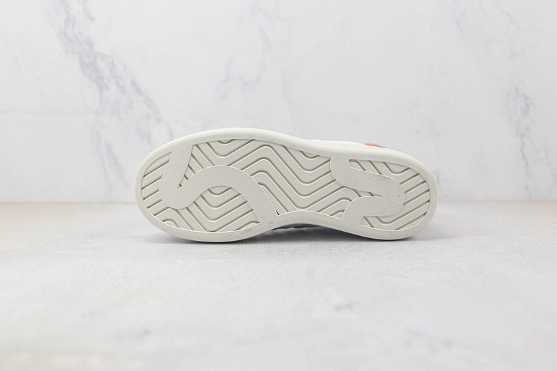 Adidas Samba "Cloud White/Orange" фото № 8