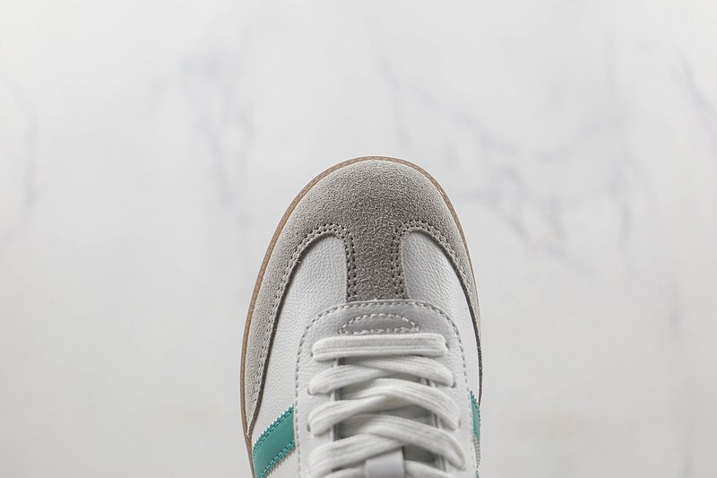 Adidas Samba "White/Green" фото № 3