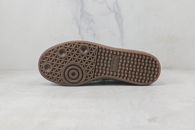 Adidas Samba "White/Green" фото № 8