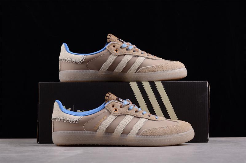 Wales Bonner x Adidas Samba Nylon "Desert White" фото № 8