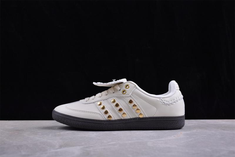 Adidas Samba "Gold Studs White" фото № 6