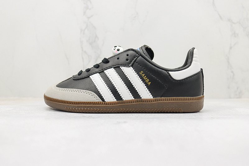 Adidas Samba Vegan "Black /White/Gum" фото № 2