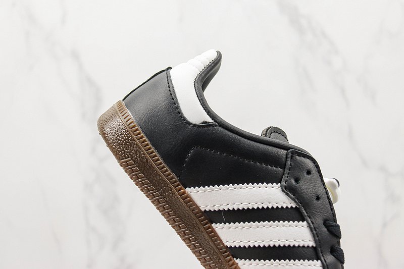 Adidas Samba Vegan "Black /White/Gum" фото № 4