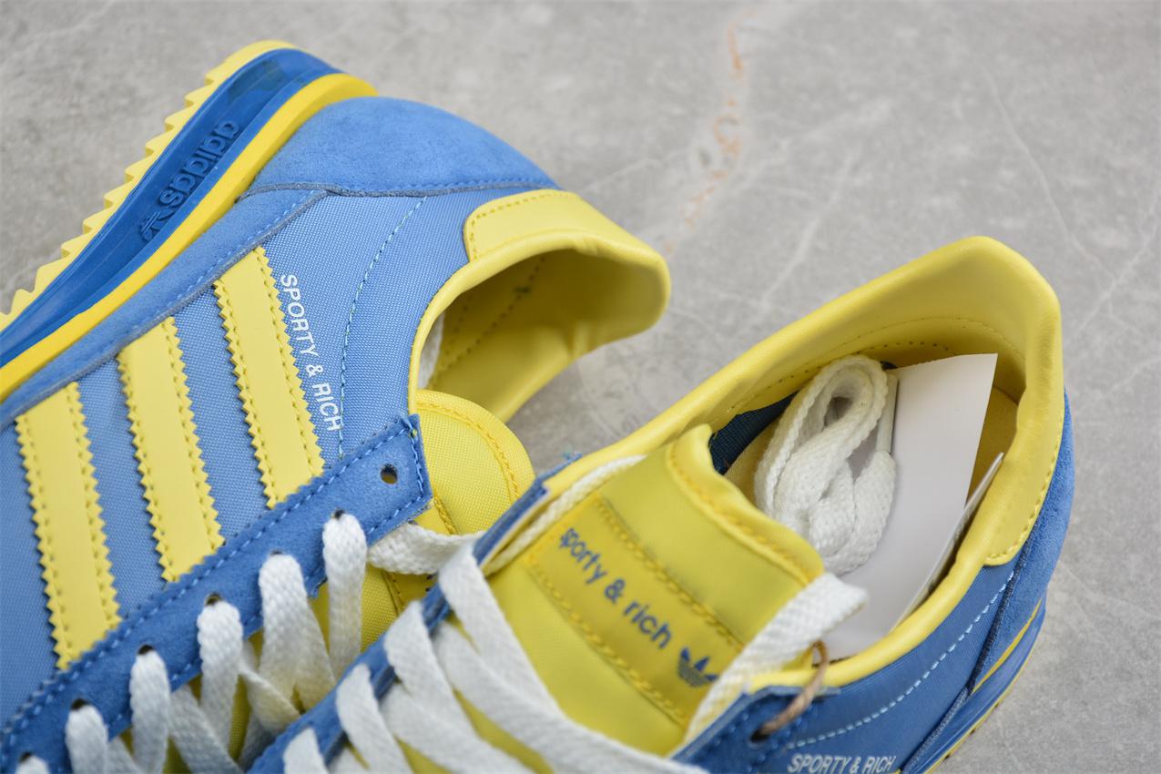 Sporty & Rich X Adidas SL72 OG "Real Blue" фото № 9