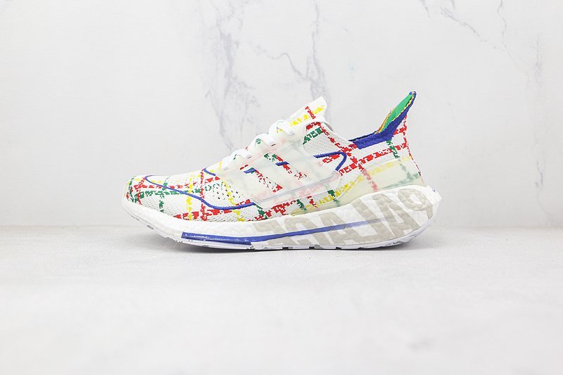 Adidas Ultraboost 21 "White Multicolor" фото № 2