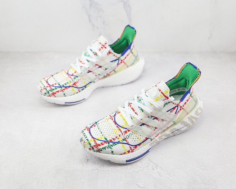Adidas Ultraboost 21 "White Multicolor" фото № 5