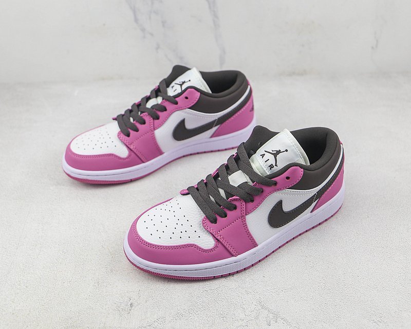 Air Jordan 1 Low "White/Pink" фото № 5