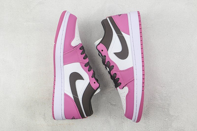 Air Jordan 1 Low "White/Pink" фото № 7