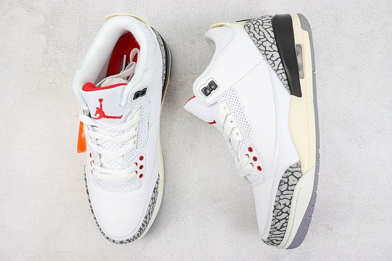 Air Jordan 3 Retro "White Cement Reimagined" фото № 7