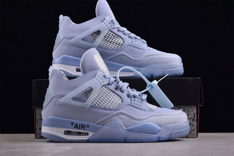 Air Jordan 4 SP "Off-White/Blue" фото № 6