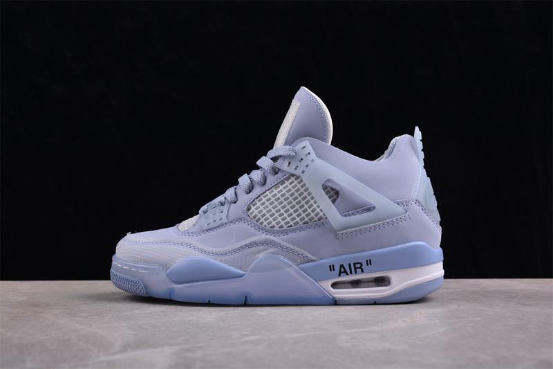 Air Jordan 4 SP "Off-White/Blue" фото № 2