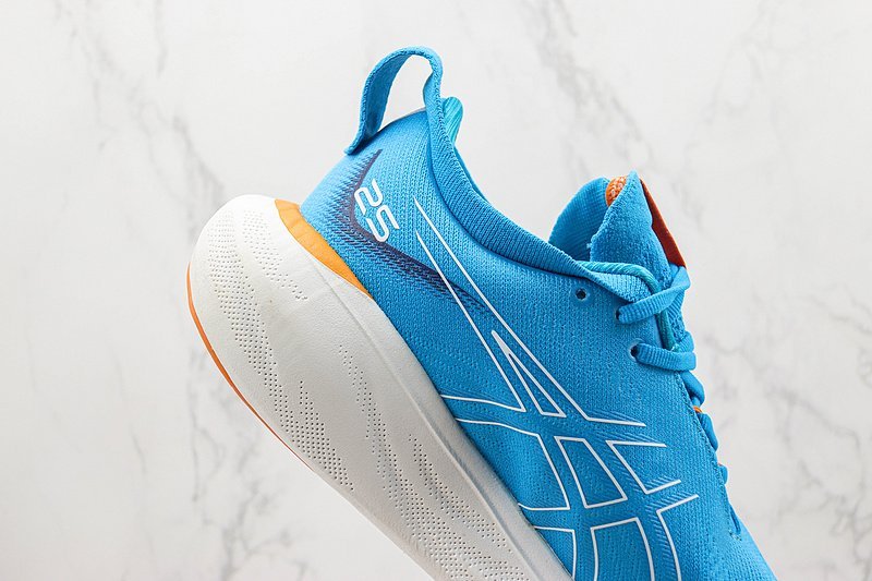 Asics Gel-Nimbus 25 "Island Blue/Sun Peach" фото № 3
