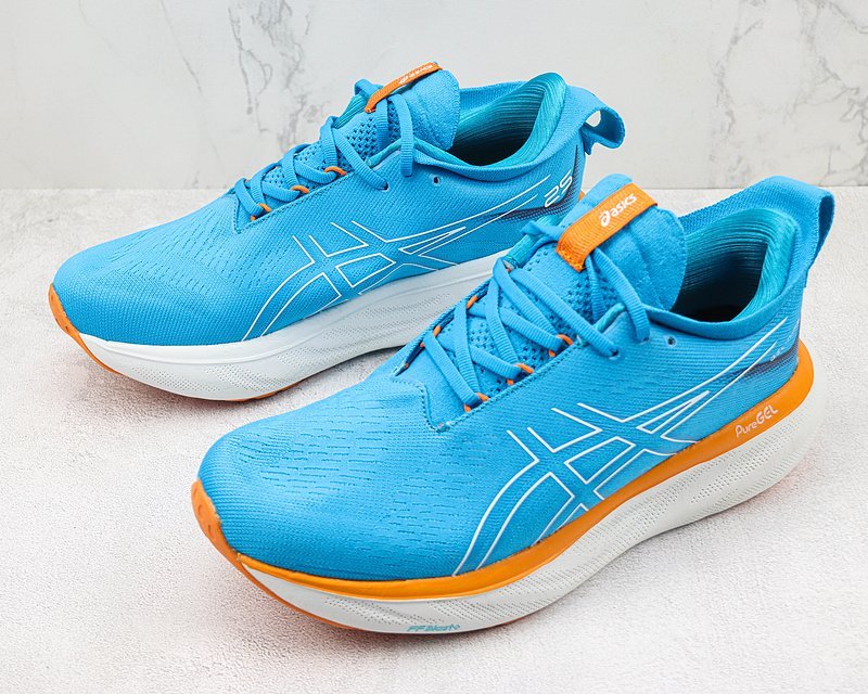Asics Gel-Nimbus 25 "Island Blue/Sun Peach" фото № 5