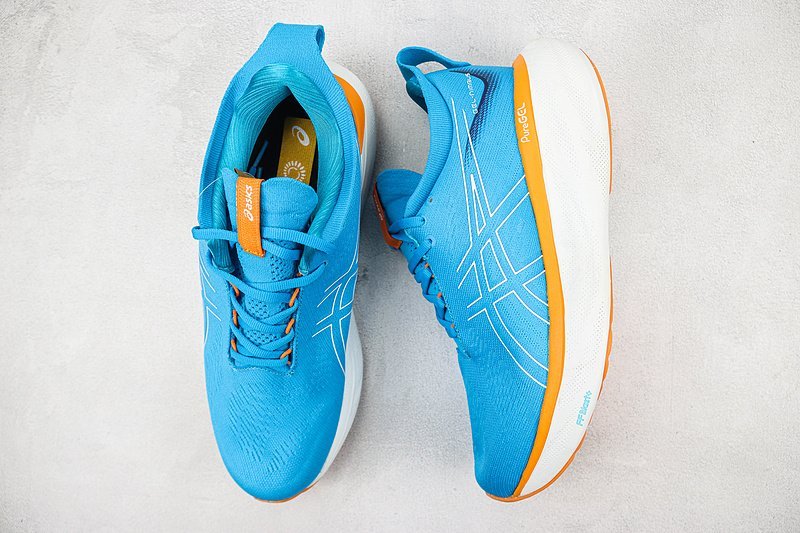 Asics Gel-Nimbus 25 "Island Blue/Sun Peach" фото № 6