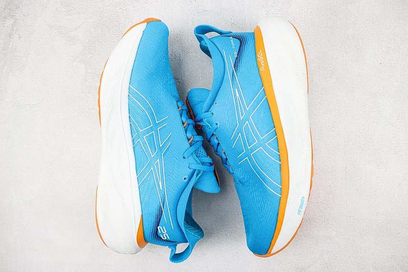 Asics Gel-Nimbus 25 "Island Blue/Sun Peach" фото № 7