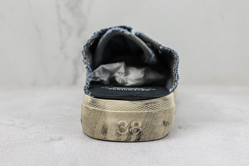 Balenciaga Paris Slip-On "Destroyed Denim" фото № 9