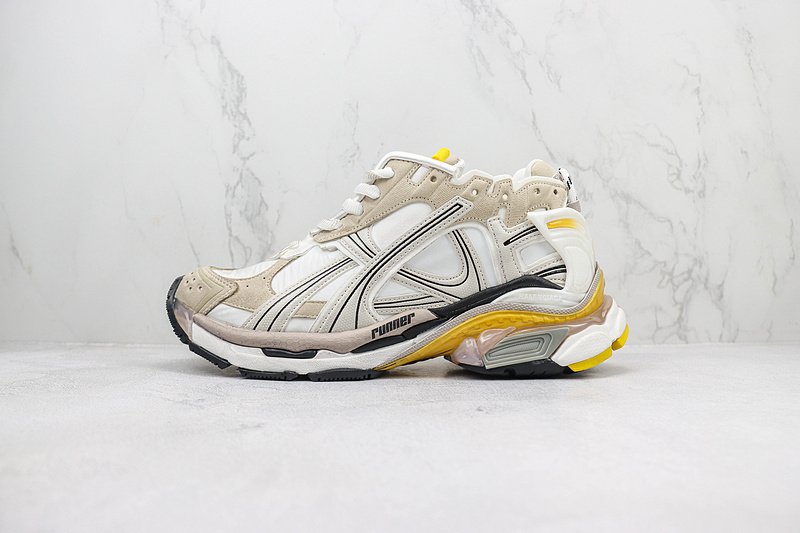 Balenciaga Runner "White/Beige/Orange" фото № 2