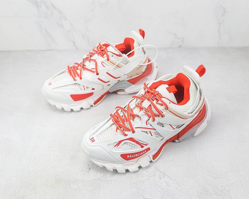 Balenciaga Track "Orange/White" фото № 5