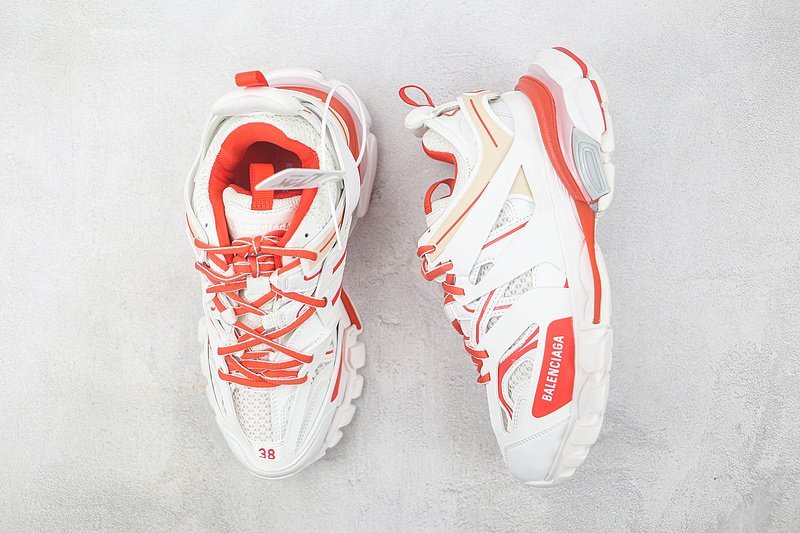 Balenciaga Track "Orange/White" фото № 6