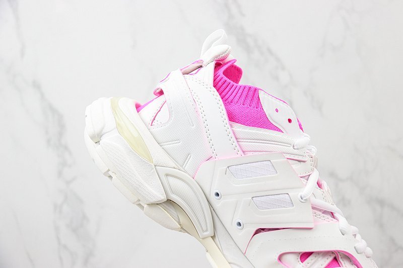 Balenciaga Track "White/Strike Pink" фото № 3