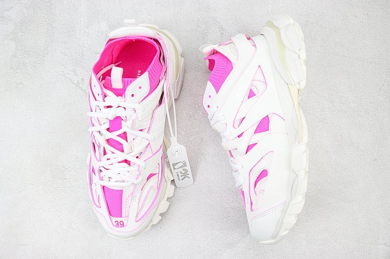 Balenciaga Track "White/Strike Pink" фото № 6