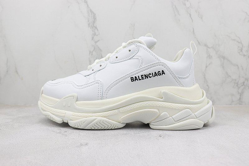 Balenciaga Triple S "Snow White/Off White" фото № 2