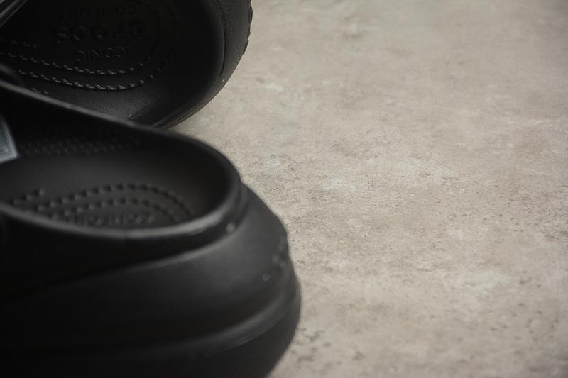 Crocs Classic Crush Clog "Black" фото № 9