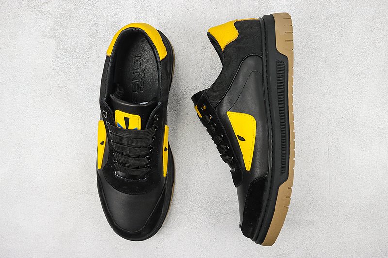 Fendi Roma 2023 "Black/Yellow" фото № 6