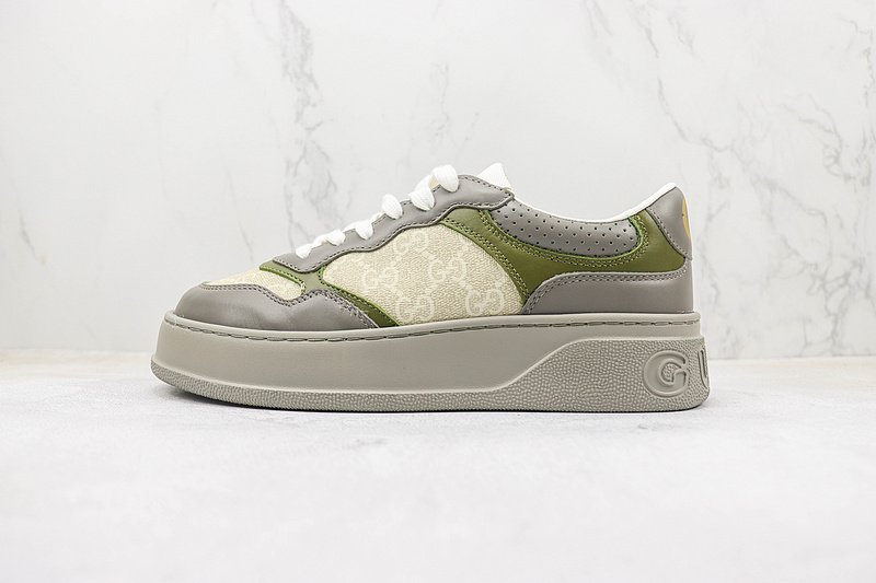 Gucci Chunky B "Grey/Olive/Beige" фото № 2