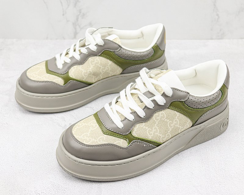 Gucci Chunky B "Grey/Olive/Beige" фото № 5