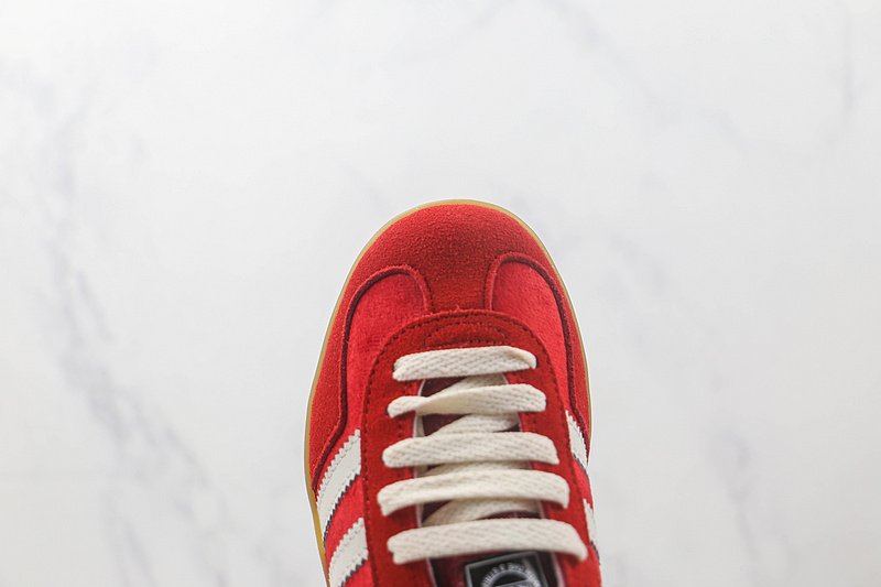 Adidas x Gucci Gazelle "Red/White/Beige" фото № 4