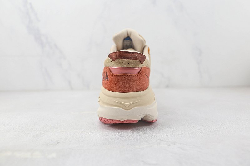 Hoka One One Bondi L "Cream/Beige/Orange" фото № 9