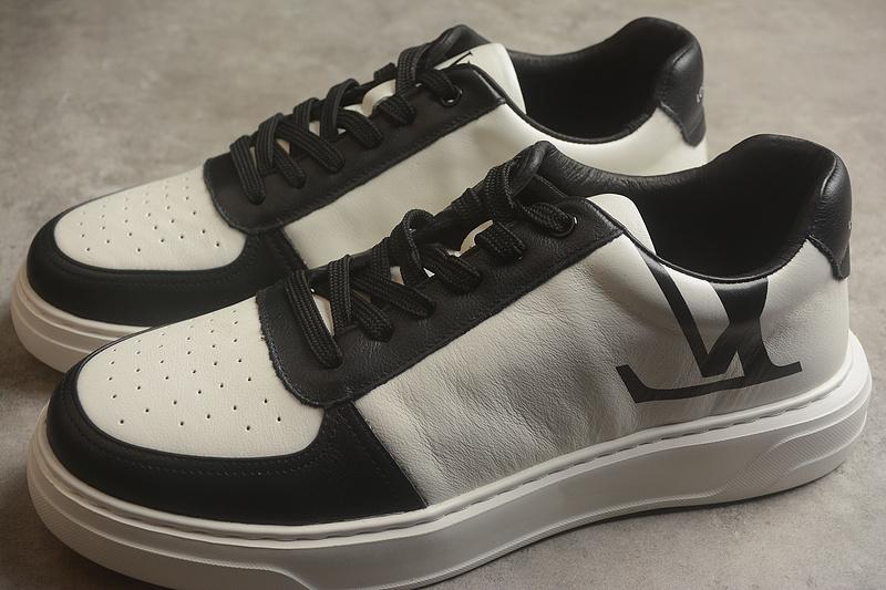 Louis Vuitton Trainer Sneaker "Black/White" фото № 6