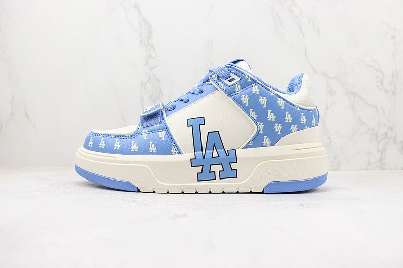 Lost Angeles Dodgers x MLB Chunky Liner Mid "White/Light Blue/Monogram" фото № 2