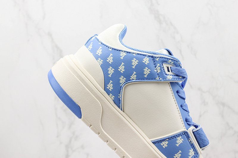 Lost Angeles Dodgers x MLB Chunky Liner Mid "White/Light Blue/Monogram" фото № 3