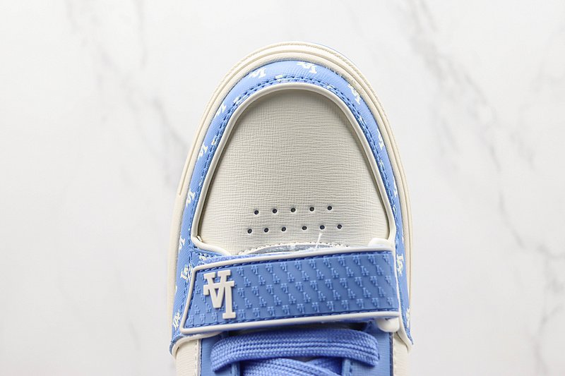 Lost Angeles Dodgers x MLB Chunky Liner Mid "White/Light Blue/Monogram" фото № 4