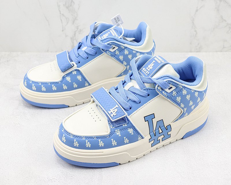 Lost Angeles Dodgers x MLB Chunky Liner Mid "White/Light Blue/Monogram" фото № 5
