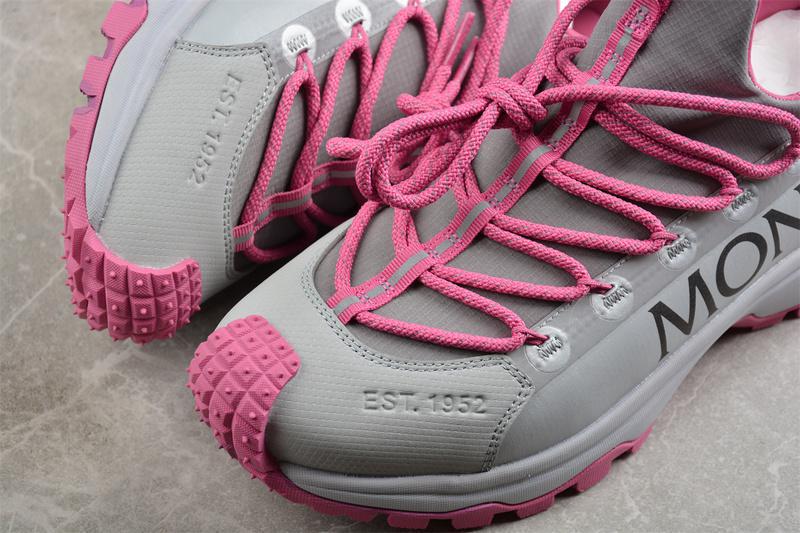 Moncler Trailgrip "Grey/Pink" фото № 7