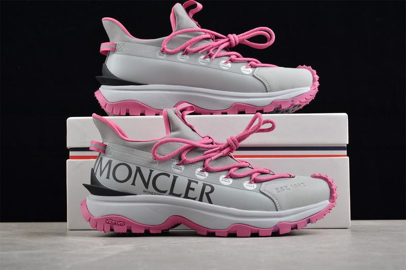 Moncler Trailgrip "Grey/Pink" фото № 9