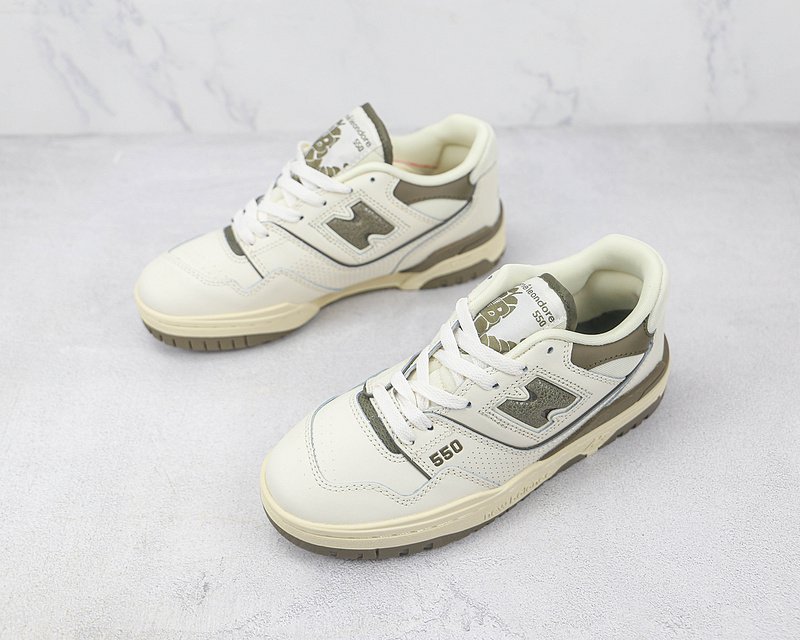 Aimé Leon Dore x New Balance 550 “Olive” фото № 5