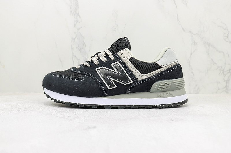 New Balance 574 "Black/White" фото № 2