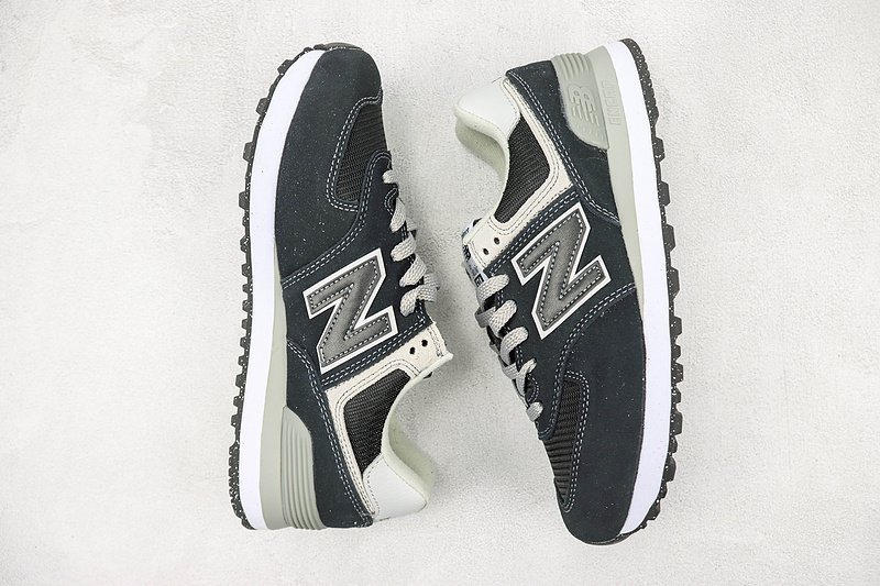 New Balance 574 "Black/White" фото № 7